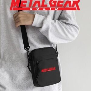 Metal Gear Solid Crossbody Bag - Japanese Style, Waterproof College