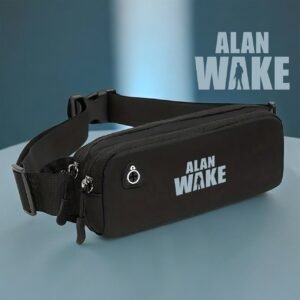 Alan Wake Mini Sports Waist and Crossbody Bag - Waterproof U.S Stock - Unique