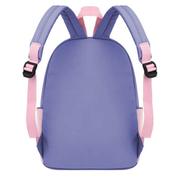 Bluey Bingo Mini Backpack -Travel Kindergarten & Elementary | Pink Blue White - Image 4