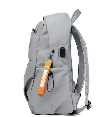 Black PlayStation Logo Backpack 🎮 USB Charging Port, Waterproof, - Image 8